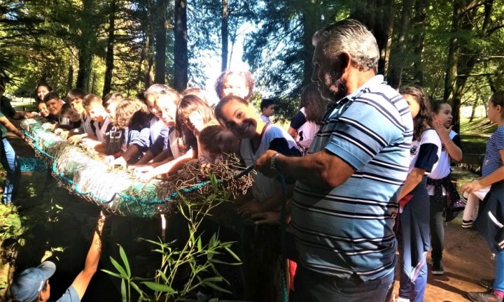 Horto Florestal recebe as primeiras ecobarreiras