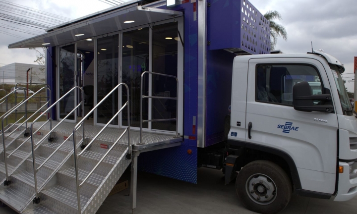 Caminhão do Sebrae Móvel vai estacionar na Concha Acústica no dia 27