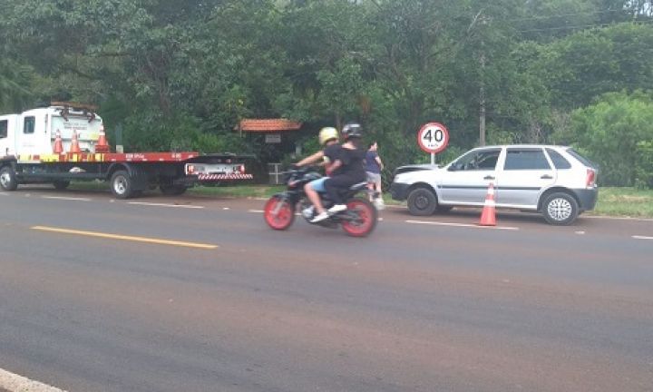 Motoristas fogem após acidente na Rodovia João Mellão em Avaré