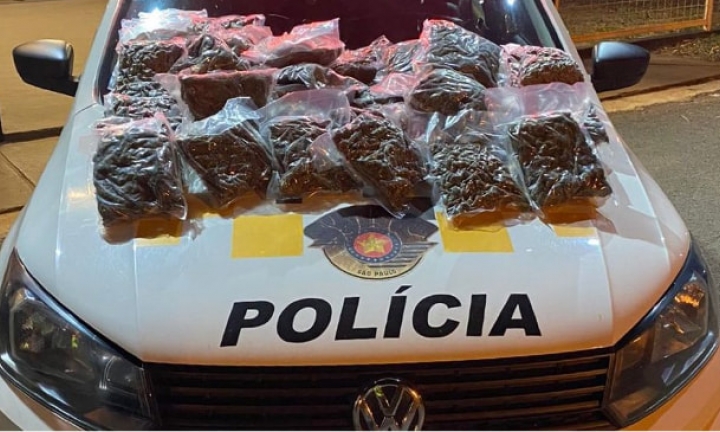 Mulher é presa com mais de 11 quilos de maconha em ônibus na Castello