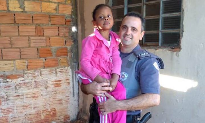 Polícia Militar salva criança especial que estava engasgada