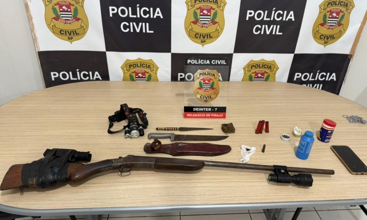 Ação rápida da Polícia Civil resulta na prisão de homem armado em via pública