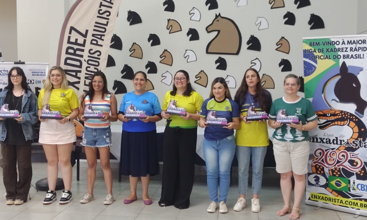 Avaré se destaca na maior liga de xadrez rápido do Brasil