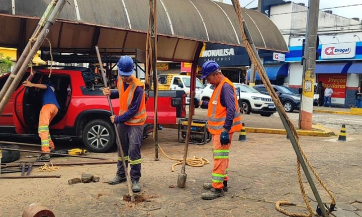 Prefeitura dá início às obras contra enchentes fazendo sondagem do solo