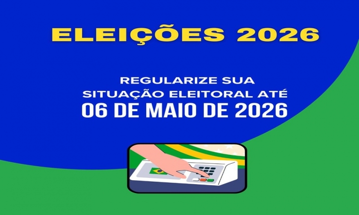 Eleições 2026: cidadão tem um mês para tirar título ou regularizar situação eleitoral
