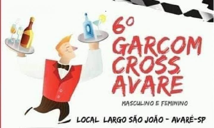 Vem aí o 6º Garçom Cross de Avaré no Largo São João
