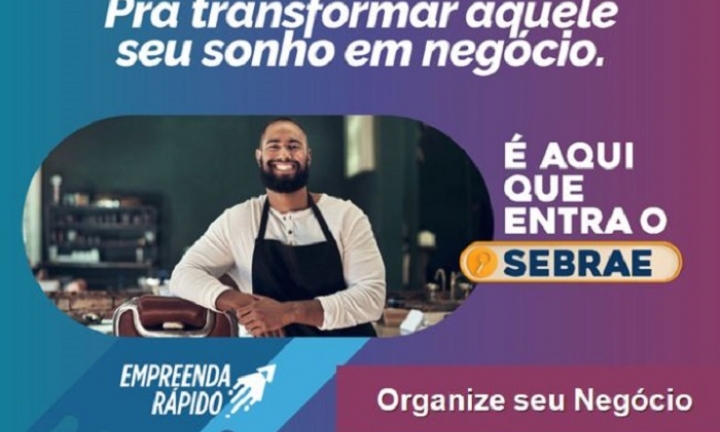 Prefeitura, Sebrae e ACIA oferecem curso gratuito para empreendedores