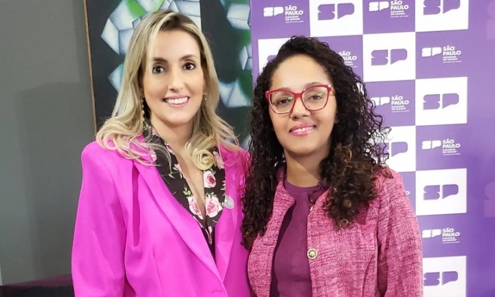 Carla Flores participa do lançamento da campanha São Paulo Por Todas