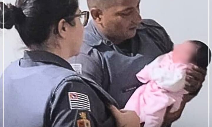 Recém-nascido é salvo pela Polícia Militar às vésperas do Dia das Mães
