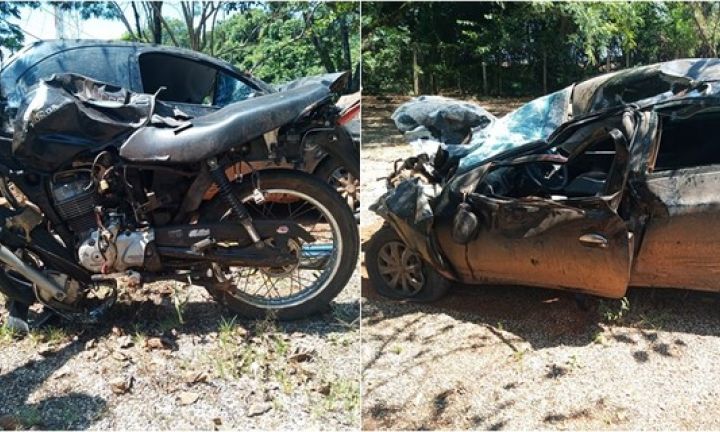 Três pessoas morrem em acidente com carro e moto em Itaí