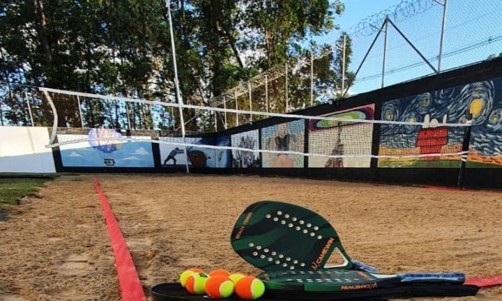 Centro da Fundação CASA de Cerqueira César inaugura quadra de Beach Tennis 