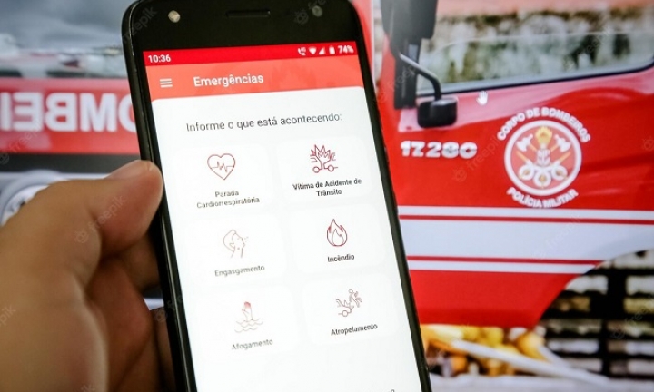 Corpo de Bombeiros lança aplicativo que agiliza atendimento de ocorrências