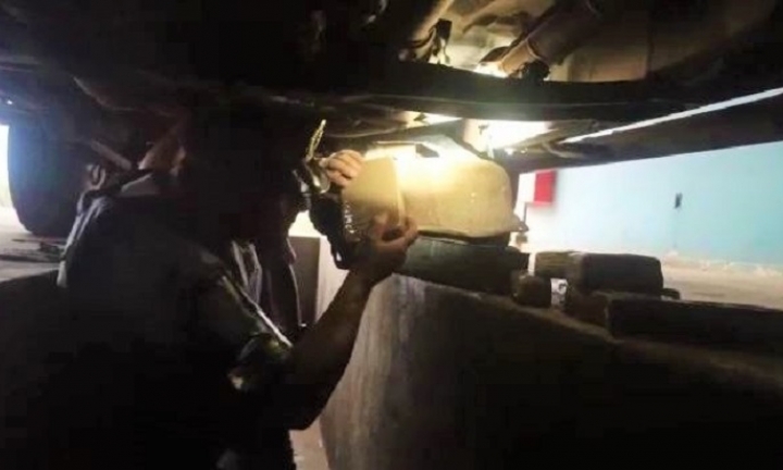 TOR apreende mais de 16 kg de cocaína escondidos em tanque de combustível