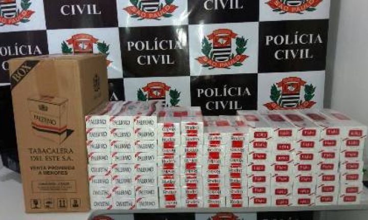 Polícia Civil apreende cerca de 30 mil cigarros em Piraju