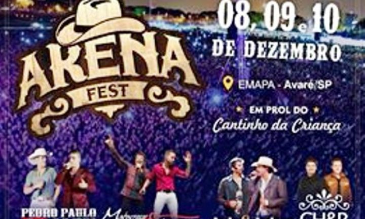 Prefeitura esclarece sobre o cancelamento do Arena Fest