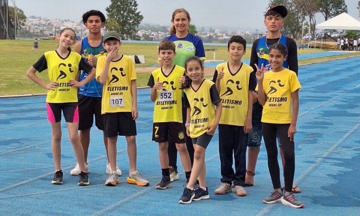 Atletas mirins de Avaré conquistam medalhas em competição de atletismo