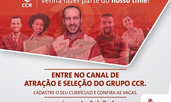 CCR SPVias lança nova plataforma para cadastro de currículos