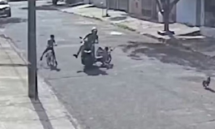 Motociclista atropela criança e foge sem prestar socorro em Avaré