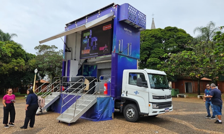 Sebrae Móvel atende empreendedores até dia 30 na Concha Acústica 