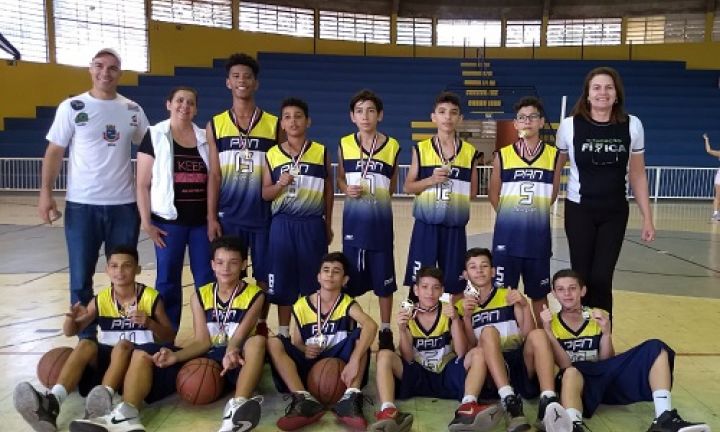 Basquete avança em duas categorias nos Jogos Escolares de São Paulo