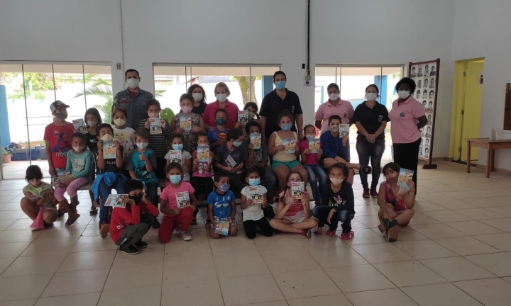 Bombeiros de Itaí ministram palestras para crianças e adolescentes