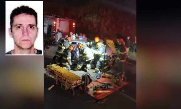 Agente Penitenciário morre em acidente entre carro e micro-ônibus em Avaré