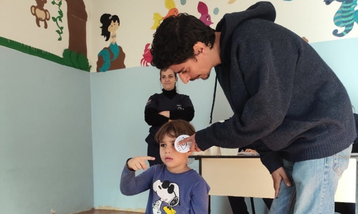 Programa Saúde na Escola leva prevenção à creche Dona Bidunga