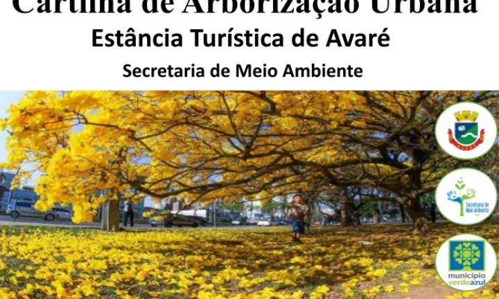 Cartilha sobre arborização urbana está disponível no site da Prefeitura