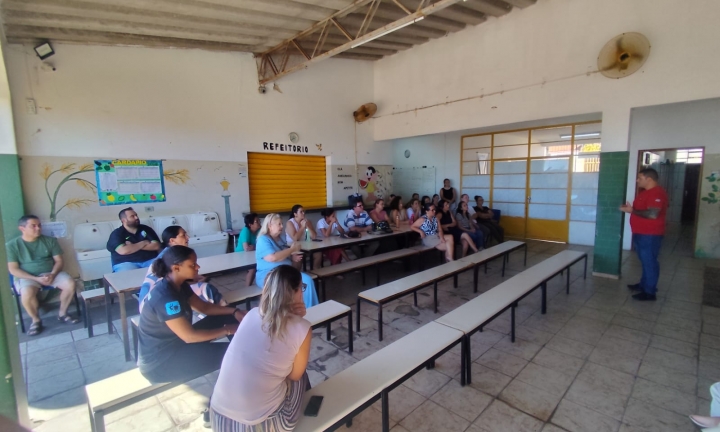 EMEB Orlando Cortez recebe capacitação em primeiros socorros