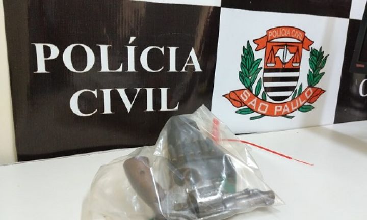 Polícia Civil prende caseiro por posse irregular de arma de fogo