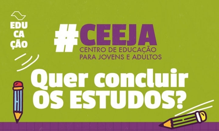 CEEJA oferece oportunidade para jovens e adultos concluírem seus estudos