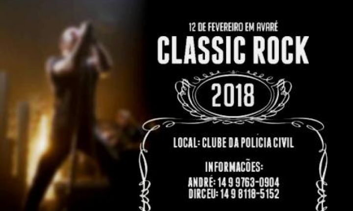 Segunda de Carnaval tem Classic Rock em Avaré
