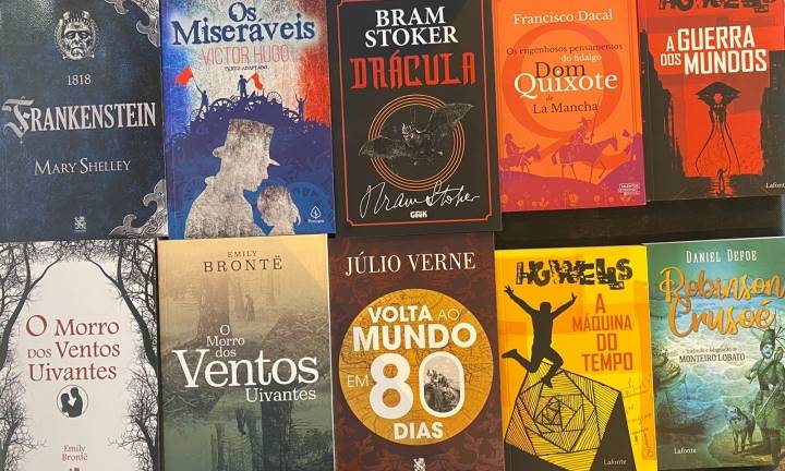Clássicos da Literatura saem por R$ 20,00 na Feira do Livro