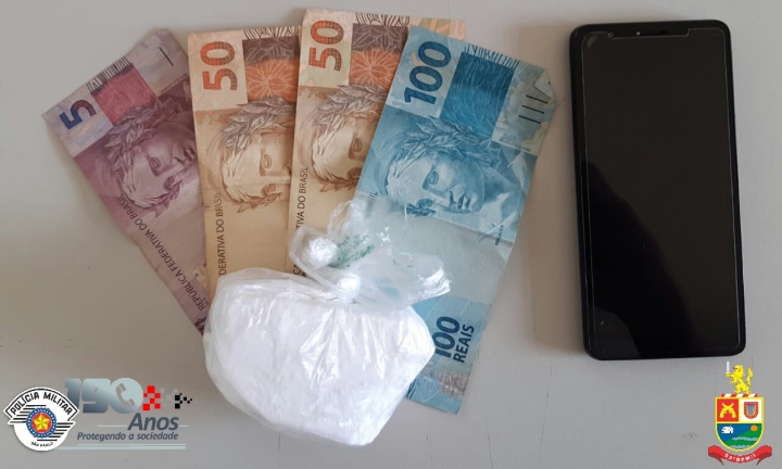 Polícia Militar prende homem que pretendia vender cocaína em Avaré