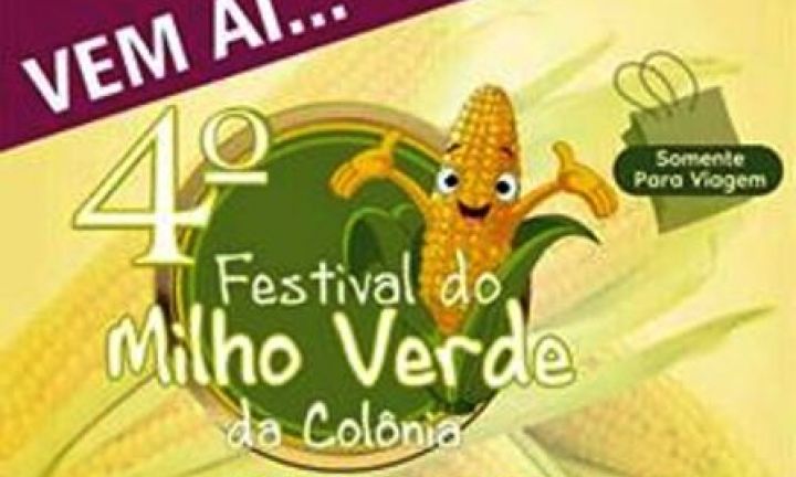 Festival do Milho Verde da Colônia será no dia 19