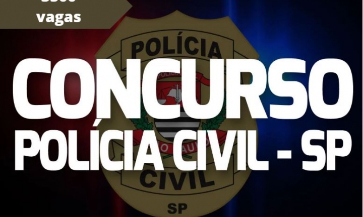 Abertas inscrições para o concurso das Policias Civil e Técnico-Científica