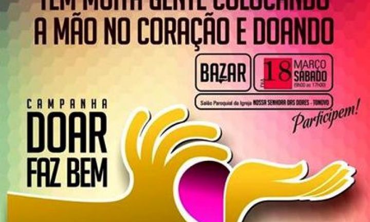 Abova realizará bazar para auxilar no tratamento de pacientes com câncer