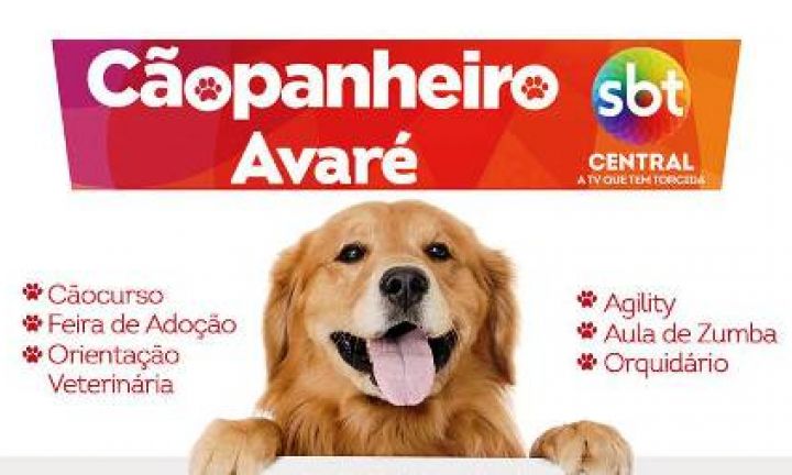 Cãopanheiro será realizado pela primeira vez em Avaré