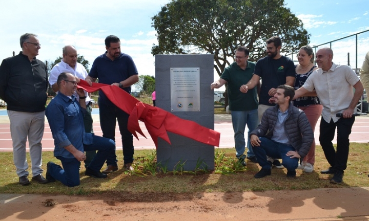Com mais de 700 metros quadrados, Parque Linear é inaugurado em Avaré