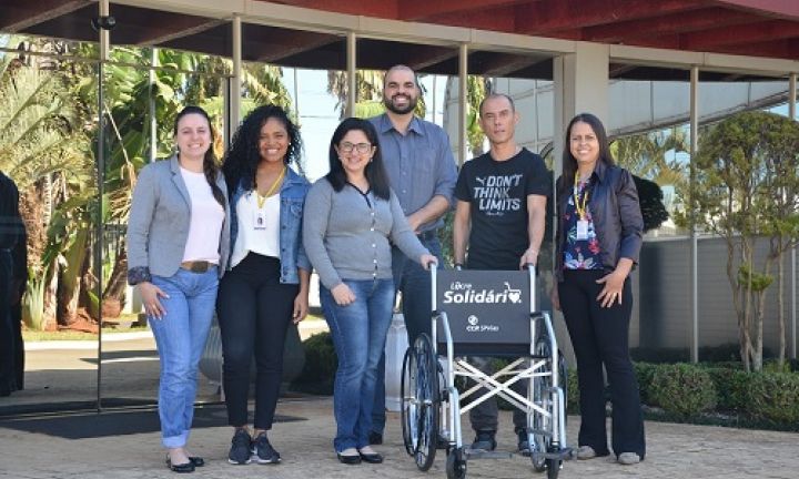 Colégio de Avaré troca sua quarta cadeira de rodas
