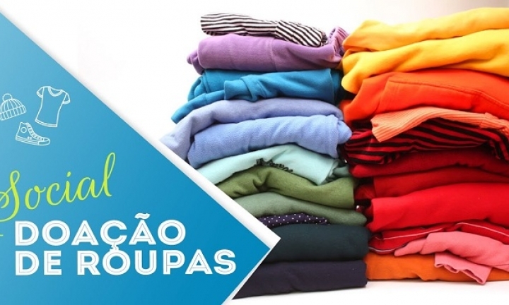 Fundo Social promove campanha de doação de roupas até 19 de agosto