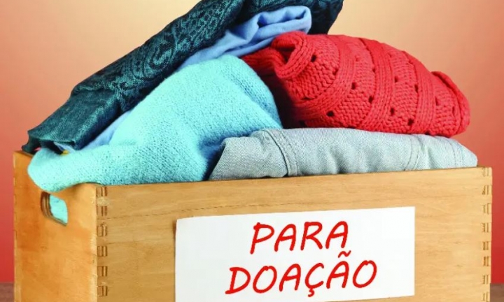 Campanha de doação de roupas é prorrogada até sexta-feira, 23