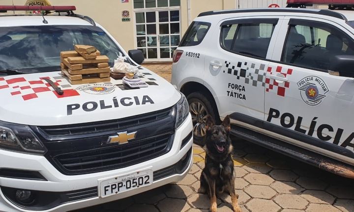 Polícia Militar prende dois homens com mais de 10 kg de drogas em Avaré