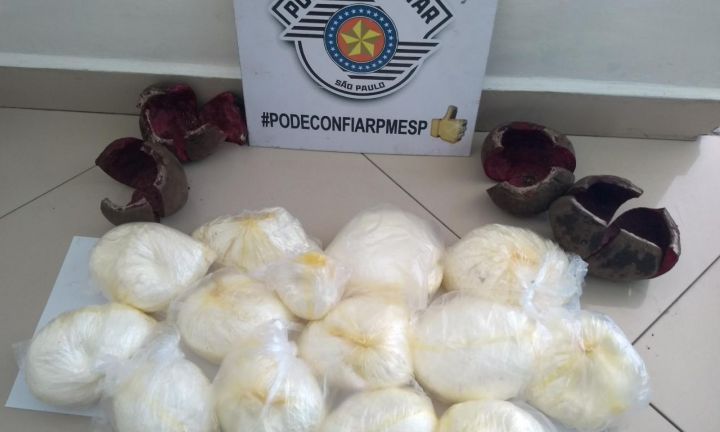 Boliviana transportava cocaína dentro de beterrabas