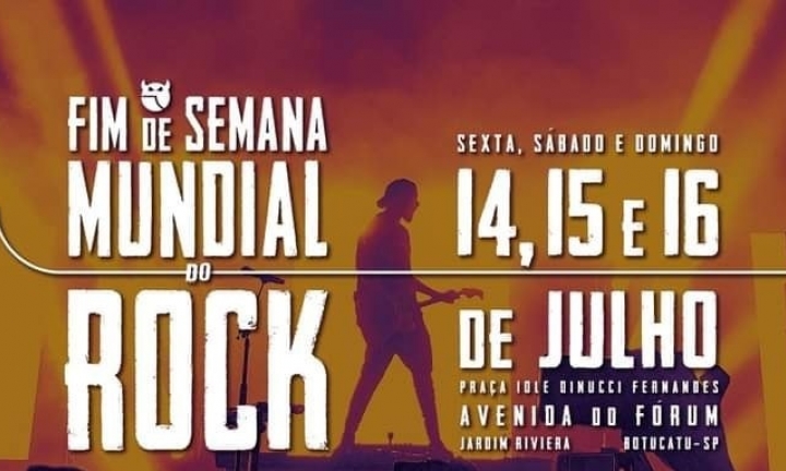 Botucatu celebra o Fim de Semana Mundial do Rock com 3 dias de festival e 25 bandas