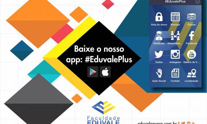 Faculdade Eduvale disponibiliza app gratuito para Android e iOS