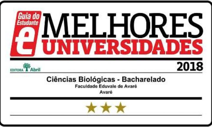 Faculdade Eduvale aparece entre as melhores do Brasil