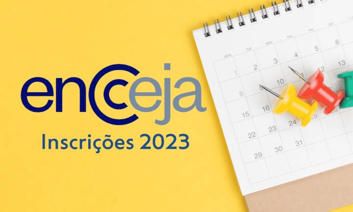 Encceja 2023: inscrições para o exame começam nesta segunda-feira (22)