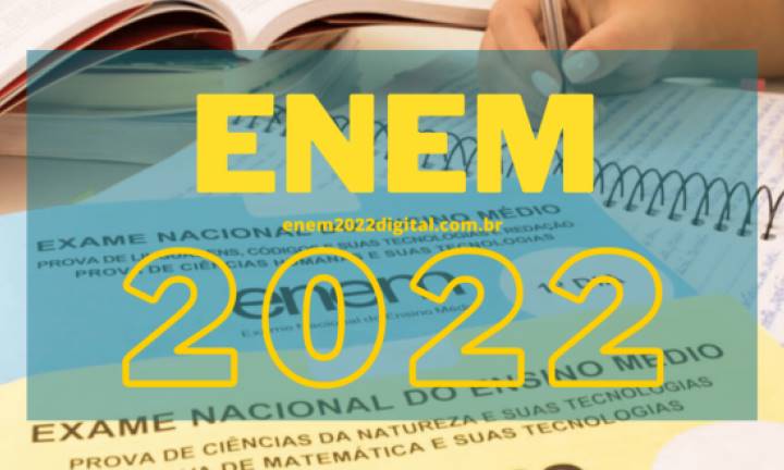Inscrições para o Enem 2022 começam nesta terça-feira, 10 de maio
