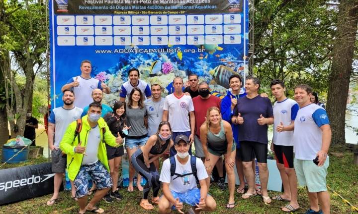 Equipe avareense de natação é destaque em maratona aquática